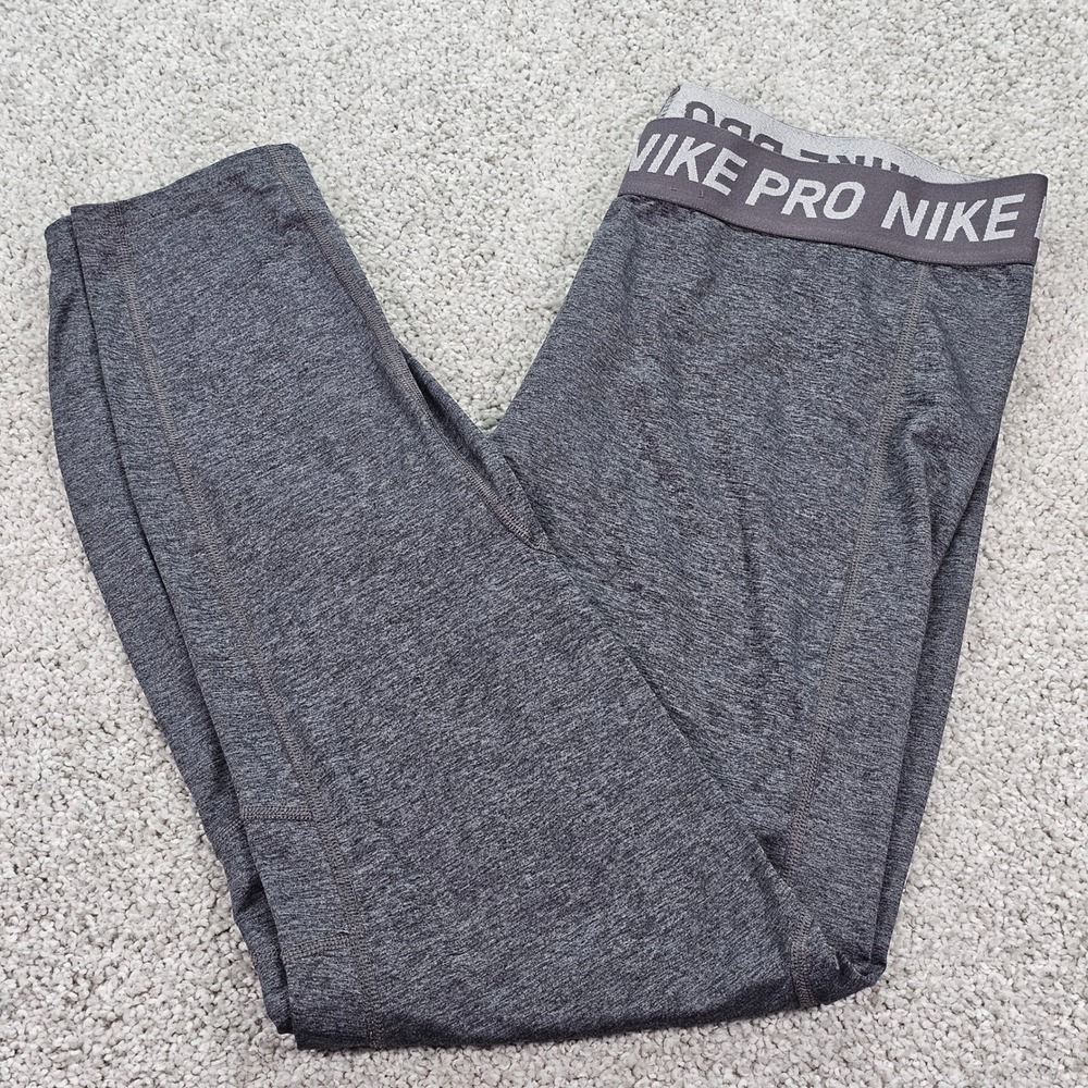 Nike Pro Dri Fit Mens Compression‎ Tights Pants Dark Gray 2XL